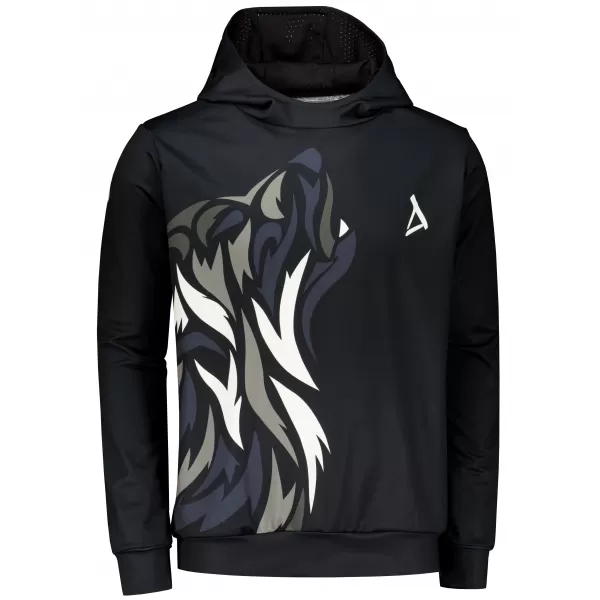  Hochwertiges Funktions-Sweatshirt für Herren ALTISPORT VOJ/ALM029MI01 SCHWARZGRAU 
