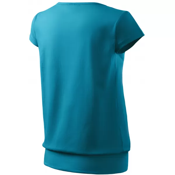  Damen-T-Shirt ALTISPORT NoPrint NP/ALW021 DUNKLES TÜRKIS 