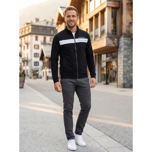  Herren-Sweatshirt ALTISPORT CORDEL SCHWARZ 