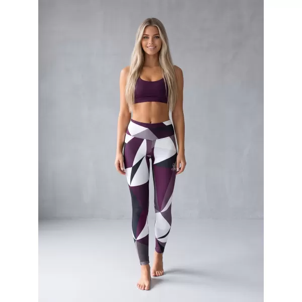  Lange Premium-Leggings für Damen ALTISPORT VOJ/ALW007LEG01 LILA 