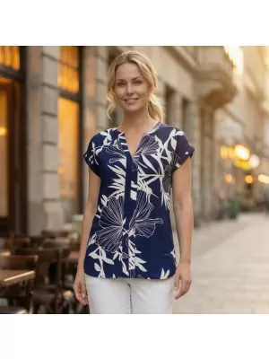Damenbluse ALTISPORT CAITY DUNKELBLAU