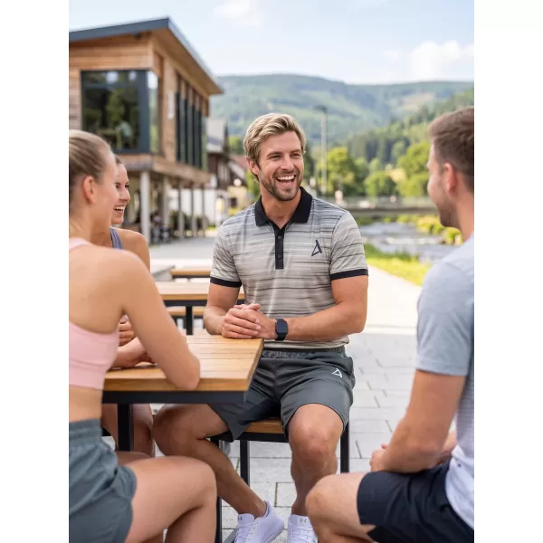  Hochwertige Funktionsshorts für Herren ALTISPORT VOJ/ALM013KRA01 GRAU 