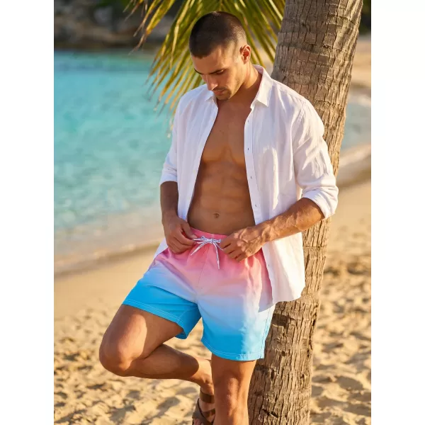  Badeshorts für Herren SAM 73 DINO MS 816 OMBRE 