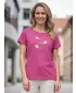 Damen-T-Shirt LOAP ASIKA CLW2459 ROSA