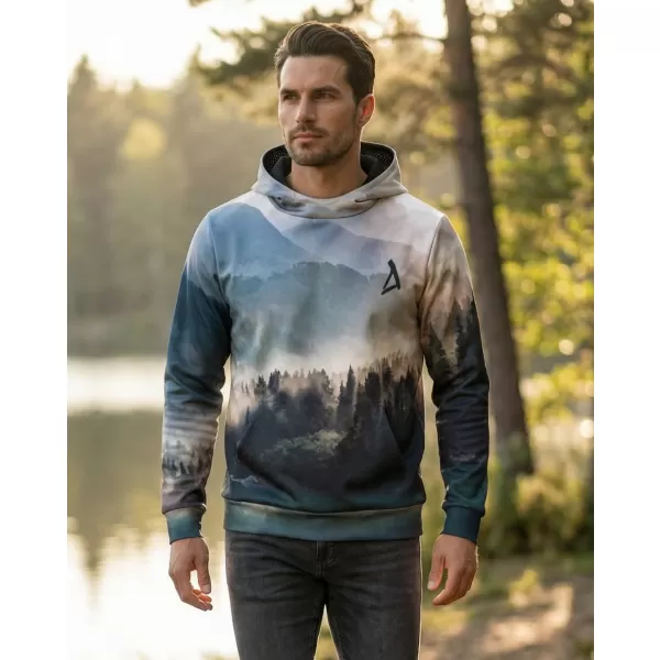  Hochwertiges Funktions-Sweatshirt für Herren ALTISPORT VOJ/ALM030MI01 GRÜN 