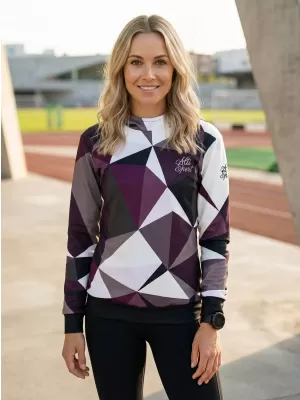 Hochwertiges Funktions-Sweatshirt für Damen ALTISPORT VOJ/ALW007MI01 LILA