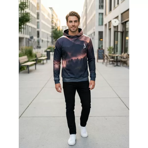  Hochwertiges Funktions-Sweatshirt für Herren ALTISPORT VOJ/ALM030MI01 LILA 