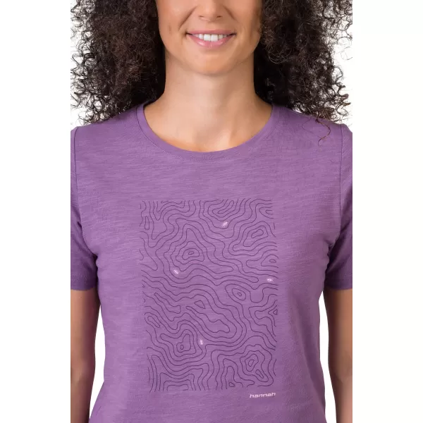  Damen-T-Shirt HANNAH SELIA TRAUBENMARMELADE 