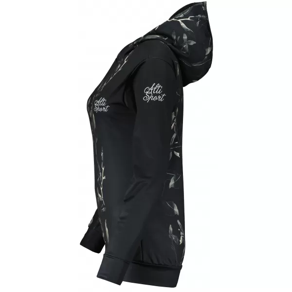  Hochwertiges Funktions-Sweatshirt für Damen ALTISPORT VOJ/ALW026MI01 SCHWARZ 
