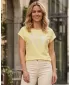 Damen-T-Shirt SAM 73 CLORINDA WT 914 HELLGELB