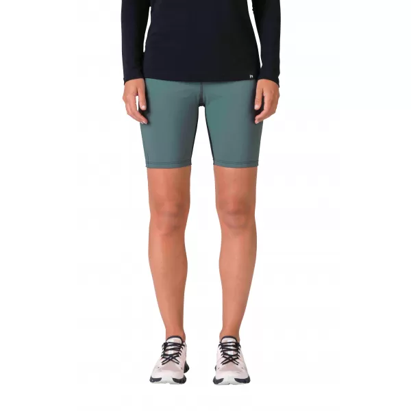  Kurze Leggings für Damen HANNAH LIS PRO ANTHRAZIT/URBAN-CHIC 