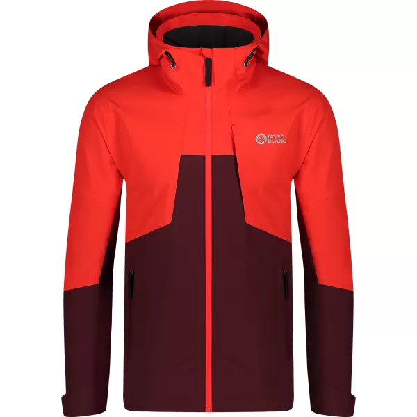  Herrenjacke NORDBLANC FULLMOON NBSJM8002 ORANGEFARBENE TINTE 