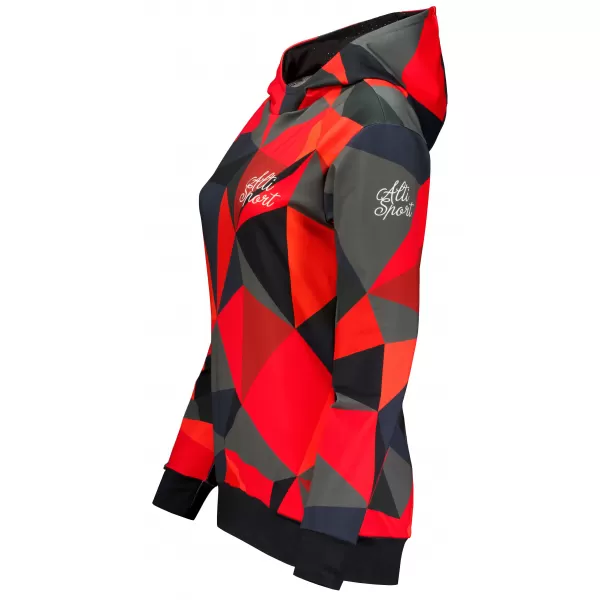  Hochwertiges Funktions-Sweatshirt für Damen ALTISPORT VOJ/ALW007MI01 ROT 