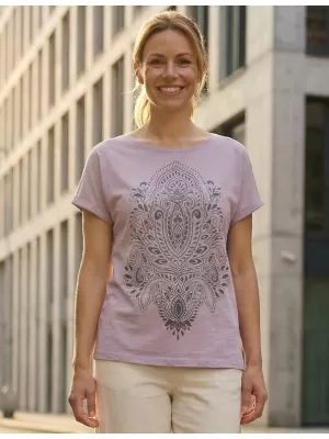 Damen-T-Shirt SAM 73 NAZARENA WT 917 LAVENDEL
