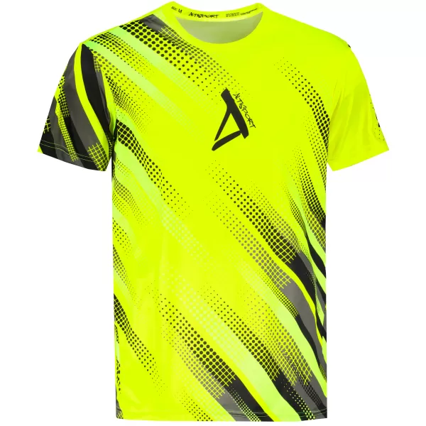  Funktionelles Premium-T-Shirt für Herren ALTISPORT VOJ/ALM028TR01 NEON GELB 
