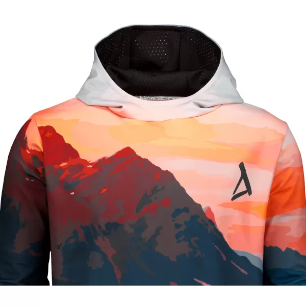  Hochwertiges Funktions-Sweatshirt für Herren ALTISPORT VOJ/ALM030MI01 ORANGE 