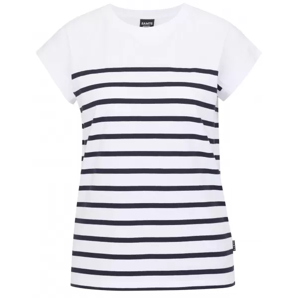  Damen-T-Shirt SAM 73 MERCEDES WT 909 WEIß 