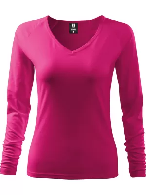 Damen-T-Shirt mit langen Ärmeln ALTISPORT NoPrint NP/ALW721 HIMBEERE