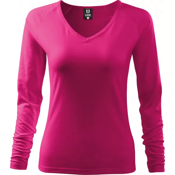  Damen-T-Shirt mit langen Ärmeln ALTISPORT NoPrint NP/ALW721 HIMBEERE 