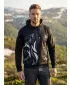 Hochwertiges Funktions-Sweatshirt für Herren ALTISPORT VOJ/ALM029MI01 SCHWARZGRAU