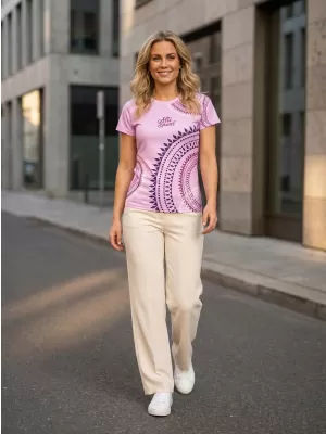 Hochwertiges Funktions-T-Shirt für Damen ALTISPORT VOJ/ALW033TR01 LILA