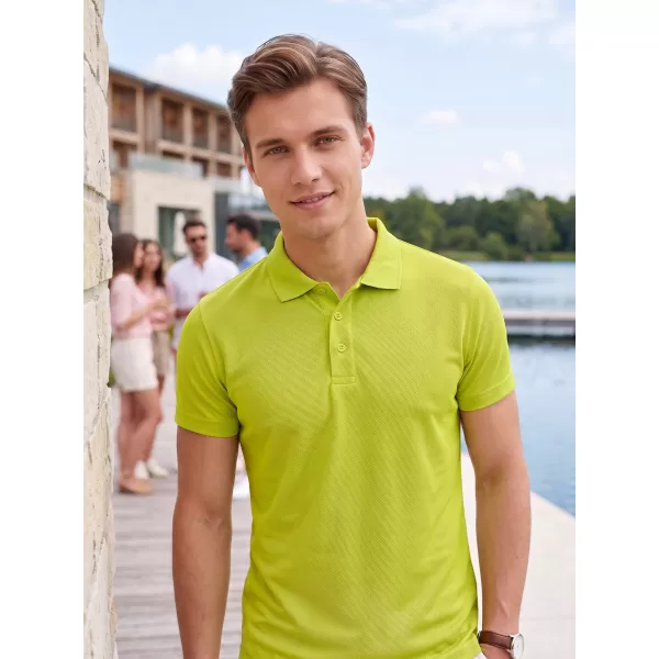  Herren-T-Shirt mit Kragen ALTISPORT NoPrint NP/ALM712 KALK 