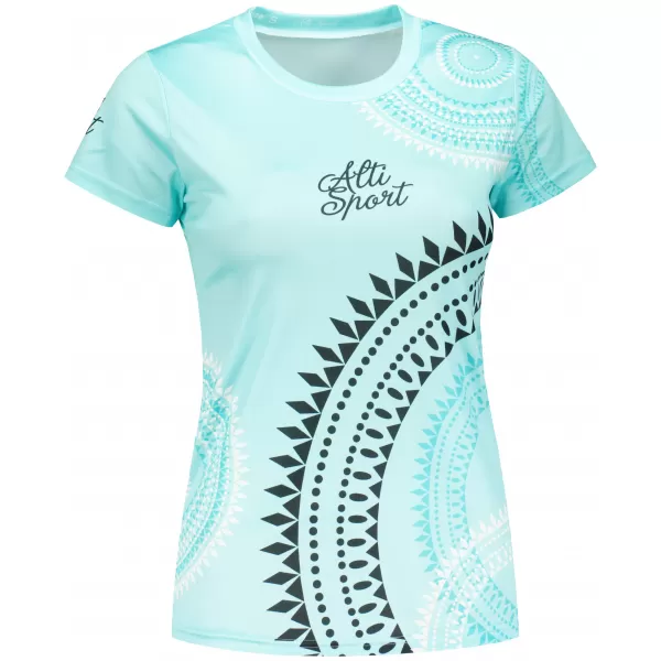  Hochwertiges Funktions-T-Shirt für Damen ALTISPORT VOJ/ALW033TR01 FROSTBLAU 
