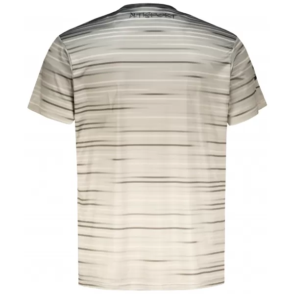  Premium-T-Shirt für Herren ALTISPORT VOJ/ALM031TR01 SCHWARZ BRAUN 