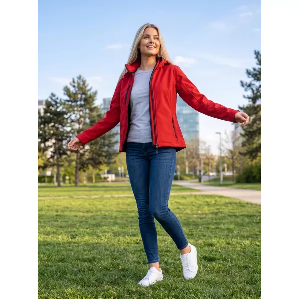  Softshelljacke für Damen ALTISPORT NP/ALW125 ROT 