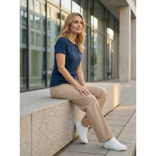  Damen-T-Shirt ALTISPORT NP/ALW331 MITTERNACHTSBLAU 