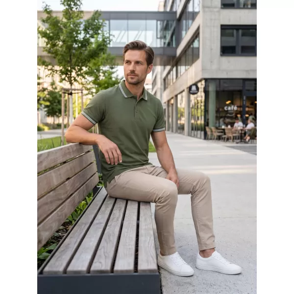  Herren-T-Shirt ALTISPORT NP/ALM921 KHAKI 