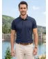Herren-T-Shirt mit Kragen ALTISPORT NoPrint NP/ALM712 NAVY BLAU
