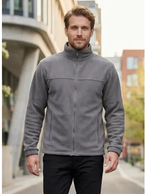 Fleece-Sweatshirt für Herren ALTISPORT NP/ALM105 STAHLGRAU