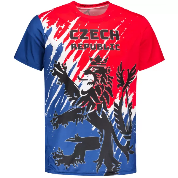  Hochwertiges Funktions-T-Shirt für Herren ALTISPORT x CZE VOJ/ALM036TR01 LÖWE 