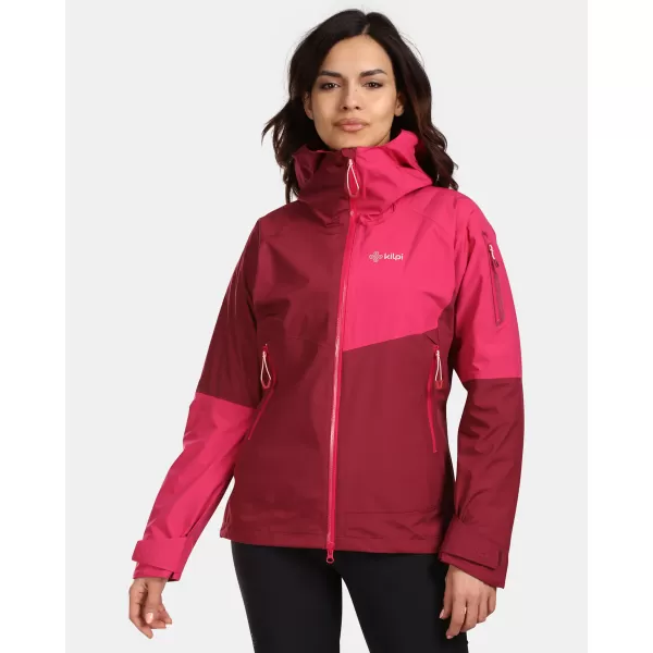  Damenjacke KILPI MAMBA-W VL0101KI DUNKELROT 