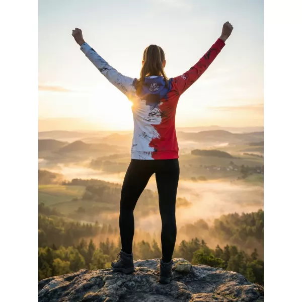  Premium-Sweatshirt für Damen ALTISPORT x CZE VOJ/ALW032MI01 CHARAKTER 