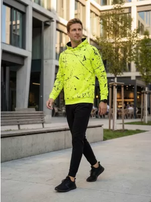 Hochwertiges Funktions-Sweatshirt für Herren ALTISPORT VOJ/ALM034MI01 NEON GELB
