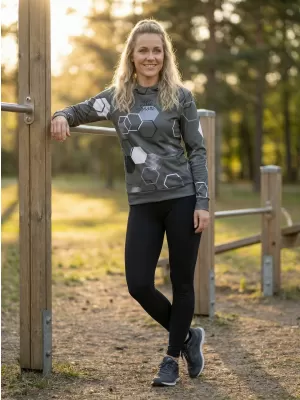Hochwertiges Funktions-Sweatshirt für Damen ALTISPORT VOJ/ALW037MI01 GRAU