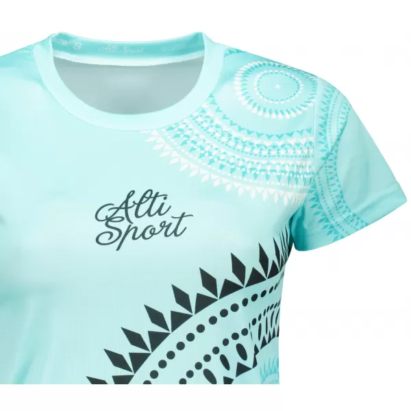  Hochwertiges Funktions-T-Shirt für Damen ALTISPORT VOJ/ALW033TR01 FROSTBLAU 