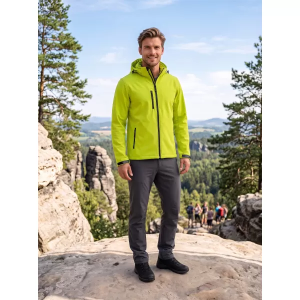  Herren-Softshelljacke ALTISPORT NP/ALM225 KALK 