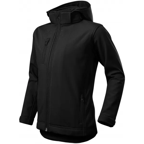  Softshelljacke für Kinder ALTISPORT NP/ALK535 SCHWARZ 