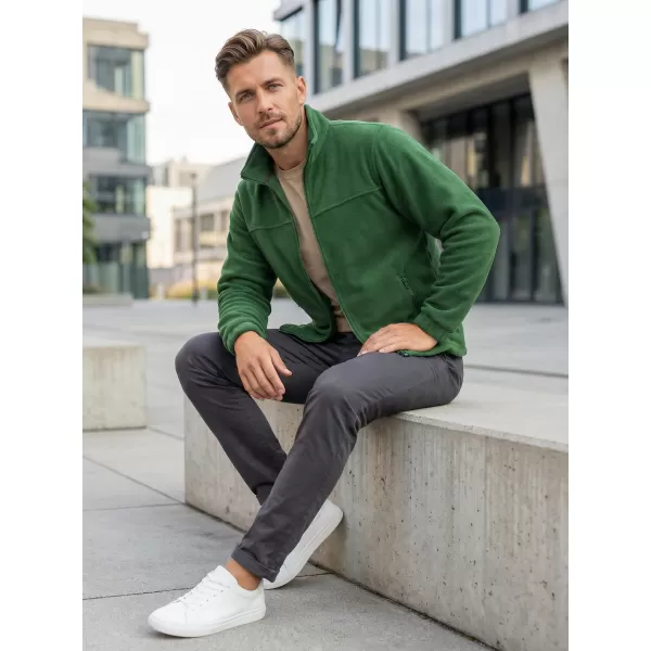  Fleece-Sweatshirt für Herren ALTISPORT NP/ALM105 FLASCHENGRÜN 