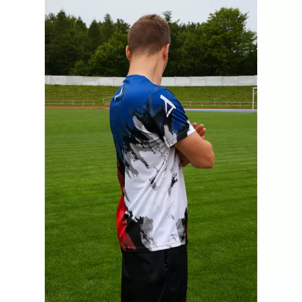  Hochwertiges Funktions-T-Shirt für Herren ALTISPORT x CZE VOJ/ALM036TR01 STREIFEN 