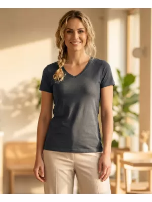 Damen-T-Shirt ALTISPORT NoPrint NP/ALW107 HELLES ANTHRAZIT