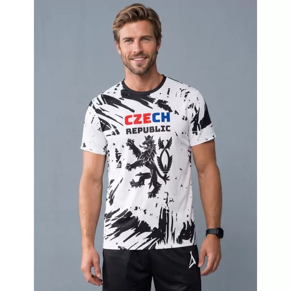  Hochwertiges Funktions-T-Shirt für Herren ALTISPORT x CZE VOJ/ALM036TR01 ABSTRAKTION 