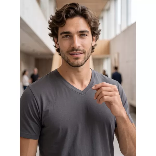  Herren-T-Shirt ALTISPORT NoPrint NP/ALM007 HELLES ANTHRAZIT 