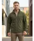 Fleece-Sweatshirt für Herren ALTISPORT NP/ALM105 MILITÄR