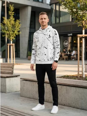 Hochwertiges Funktions-Sweatshirt für Herren ALTISPORT VOJ/ALM034MI01 WEIß
