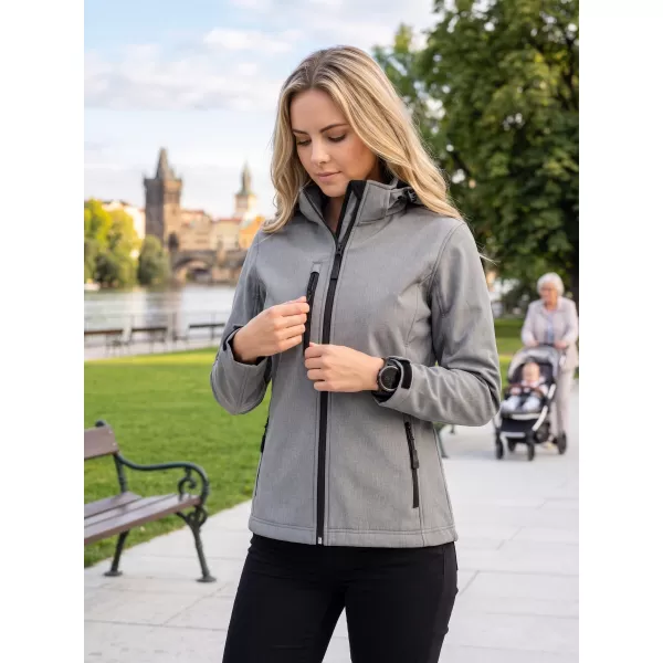 Softshelljacke für Damen ALTISPORT NP/ALW125 STAHLGRAU 