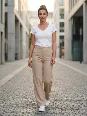 Damen-T-Shirt ALTISPORT NP/ALW261 WEIß